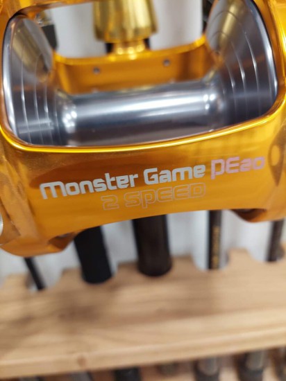 JM PE20 2 SPEED MONSTER GAME REEL- left hand